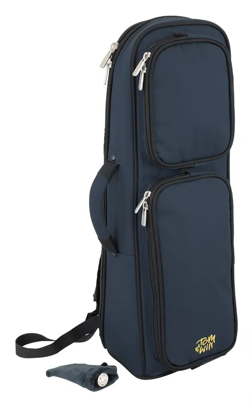 Tom & Will Housse sac à dos pour trompette (ext. bleu / int. bleu) Offre Limitée