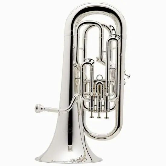 Affaire À Saisir Besson PRODIGE BE165 - Euphonium 4 pistons (3+1) argenté avec étui sac à dos rigide