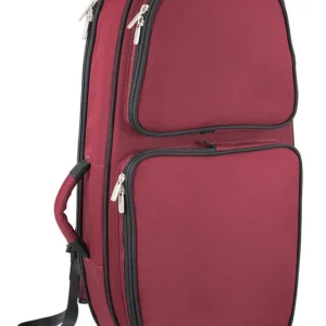 Petit Prix Tom & Will Housse sac à dos pour saxhorn baryton (ext. bordeaux / int. gris)
