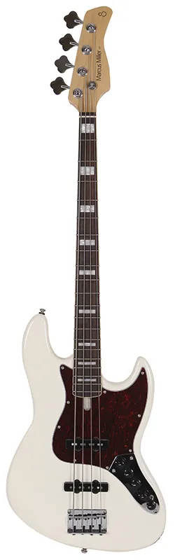 Dernier Modèle DISCONTINUE Marcus Miller Marcus Miller V7 Alder white touche palissandre 4 cordes