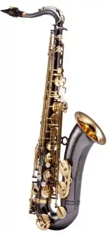 KEILWERTH SX90R - Saxophone ténor nickelé noir, clés vernies, avec étui et bec complet Prix Cassé