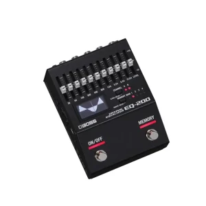 Boss EQ-200 Pédale d‘effet guitare égaliseur 10 bades Achetez Aujourd'hui