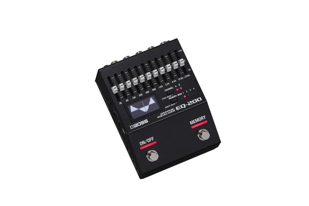 Boss EQ-200 Pédale d‘effet guitare égaliseur 10 bades Achetez Aujourd'hui