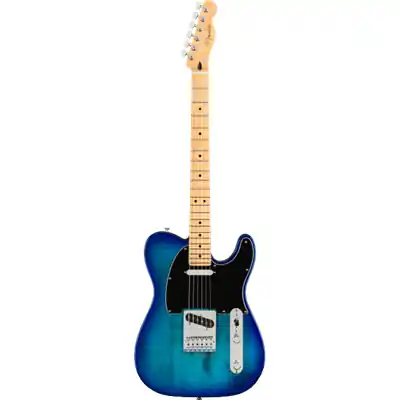 Guitare electrique Fender Deluxe player telecaster plustop blue burst Acheter En Ligne