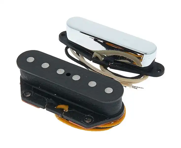 Lollar MICROS GUITARE ELECTRIQUE LOLLAR TELE SET VINTAGE CHROME Prix Réduit