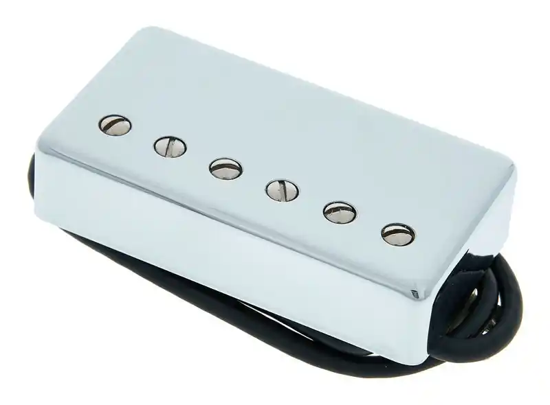 Lollar MICRO GUITARE ELECTRIQUE LOLLAR IMPERIAL BRIDGE CHROME 4C Meilleure Vente