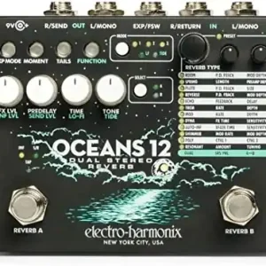 Electro Harmonix OCEAN 12 Dual stereo reverb Usine Directe