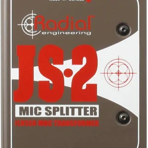 Petit Prix Radial JS2 Passive 2-Way Microphone Splitter