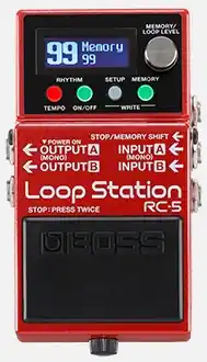 Boss RC-5- Pédale loopeur Loop Station Quantité Limitée