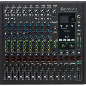 Mackie Onyx12 12-Channel Analog Mixer with USB Offre Exclusive
