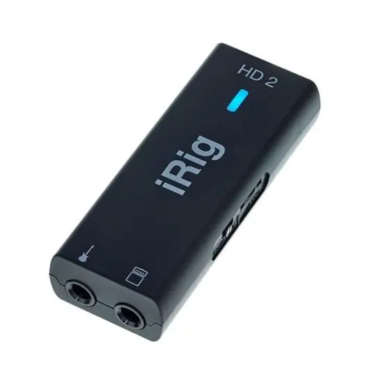 Dernière Chance IK Multimedia iRIG-HD 2 INTERFACE GUITARE NUMERIQUE iOS/USB