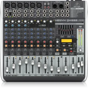 Quantité Limitée Behringer QX1222USB Premium 16-Input 2/2-Bus Mixer