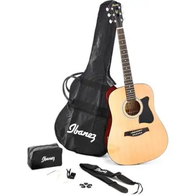 DISCONTINUE pack guitare folk Ibanez VC50NJP-NT Offre Limitée