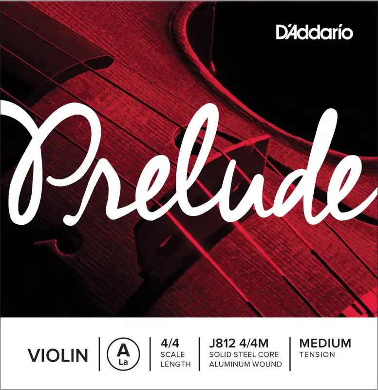 D‘Addario Orchestral Prelude Single A Violin Medium String - 4/4 Promotion