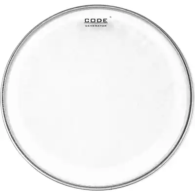 Code Drumheads Peau generator clear tom 13 Achetez Aujourd'hui