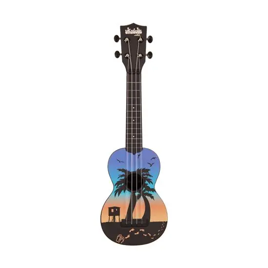 DISCONTINUE Ukulele soprano Kala Ukadelic ABS Sunset Soldes