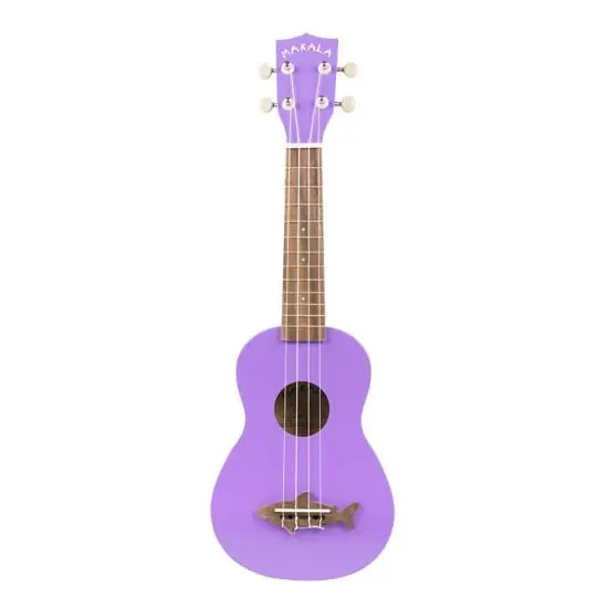 Populaire Ukulele soprano Kala Shark violet