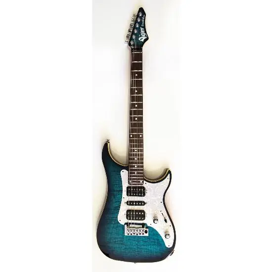 Bon Marché Guitare électrique Vigier Excalibur special HSH Tremolo, mysterious blue rosewood