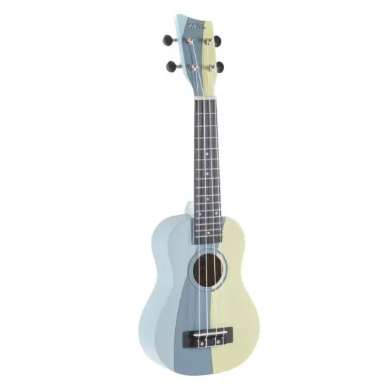 Retour Gratuit Ukulélé soprano VGS W-SO-BL Manoa Tropical Waves Blues