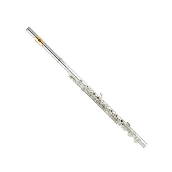 Populaire Yamaha YFL-PLU3II PLUTUS - Flûte traversière noyau argent et plaque plaquée or 24K.