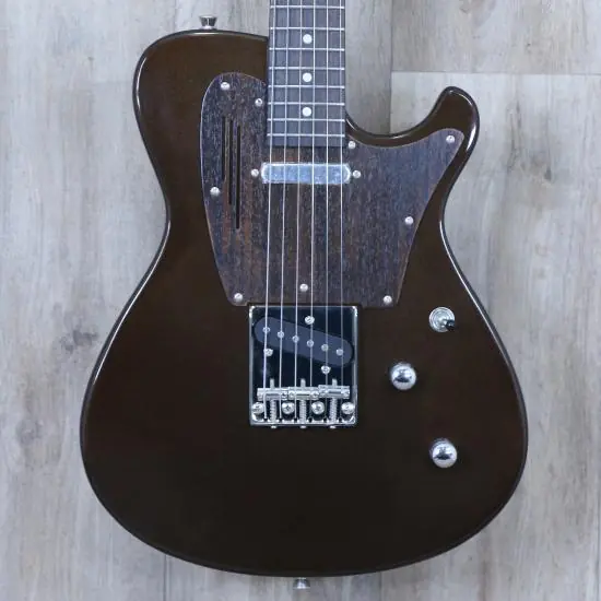 DISCONTINUE guitare électrique Magneto U-One Ut-WAVE Classic Mettalic brown Authentique