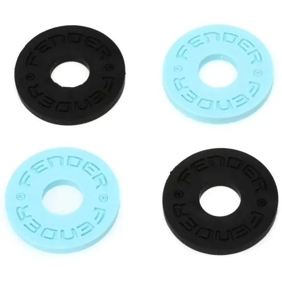 Bon Marché Fender strapblock 4 pièces black et daphne blue