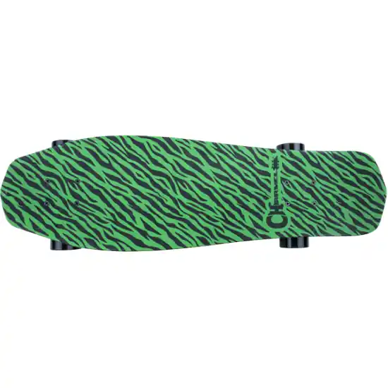 Produit De Marque DISCONTINUE Skateboard Charvel neon Green bengal stripe by Aluminati