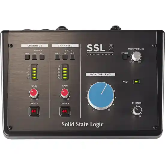 Interface audio Solid State Logic SSL2 - 2 in 2 out Produit De Marque