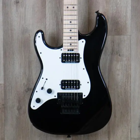 Quantité Limitée discontinué  Charvel Pro-Mod So-Cal Style 1 gloss black HH FR M LH Gaucher