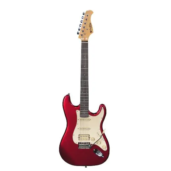 Haute Qualité Guitare électrique Prodipe Strat ST83 Candy Apple Red