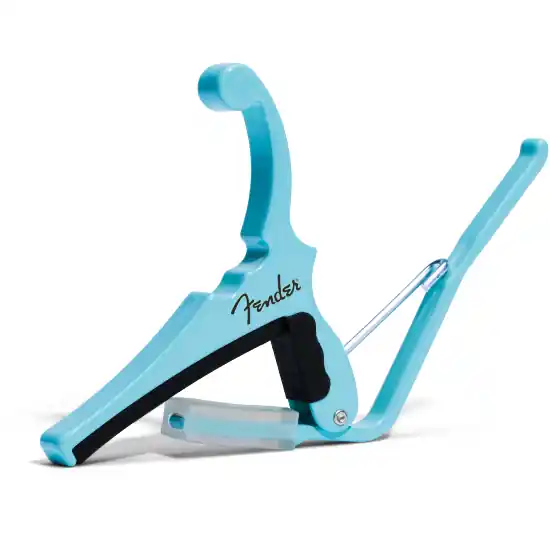 Pas Cher Kyser Capodastre Fender Daphne Blue - Accessoire guitare