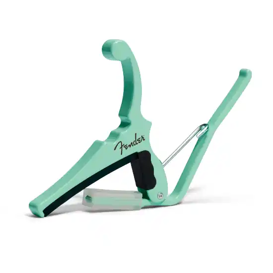 Achetez Aujourd'hui DISCONTINUE Kyser Capodastre fender surf Green - Accessoire guitare