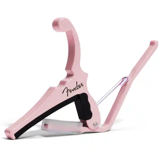 Achat Immédiat Kyser Capodastre Fender Shell Pink - Accessoire guitare