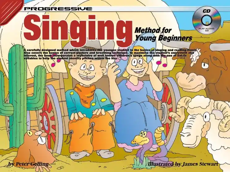 Satisfait Ou Remboursé Koala Music Publications Progressive Singing Method for Young Beginners Songs for Kids to Sing - Gelling - Voice - Book/CD
