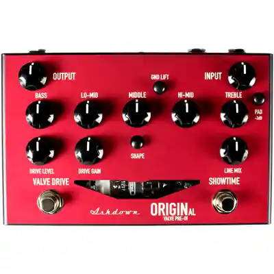 DISCONTINUE Ashdown Enginering Original Valve Preamp-DI Bass PEDAL Expédié Aujourd'hui