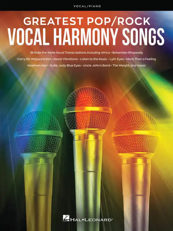 Jusqu'à Épuisement Des Stocks Hal Leonard Greatest Pop/Rock Vocal Harmony Songs - Vocal/Piano - Book