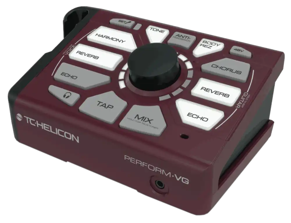 TC-Helicon Perform-VG Mic-Stand-Mount Vocal and Acoustic Guitar Processor Usine Directe