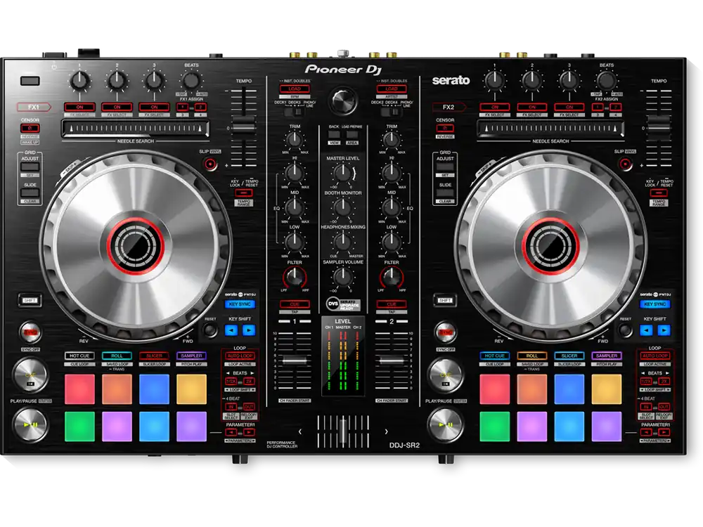 Prix Réduit Pioneer DJ DDJ-SR2 Portable 2-Channel Controller for Serato DJ