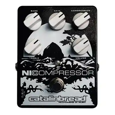 Nouvelle Collection Catalinbread Nicompressor Silver On Black