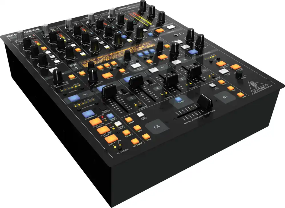 Commande En Gros Behringer DDM4000 - 5-Channel DJ Mixer with Sampler