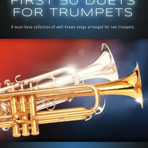 Hal Leonard First 50 Duets for Two Trumpets Easy Instrumental Duets - Trumpet Duet - Book Offre Du Jour