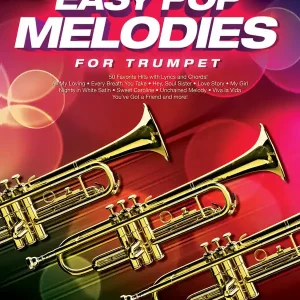 Prix Bas Hal Leonard Easy Pop Melodies - Trumpet - Book