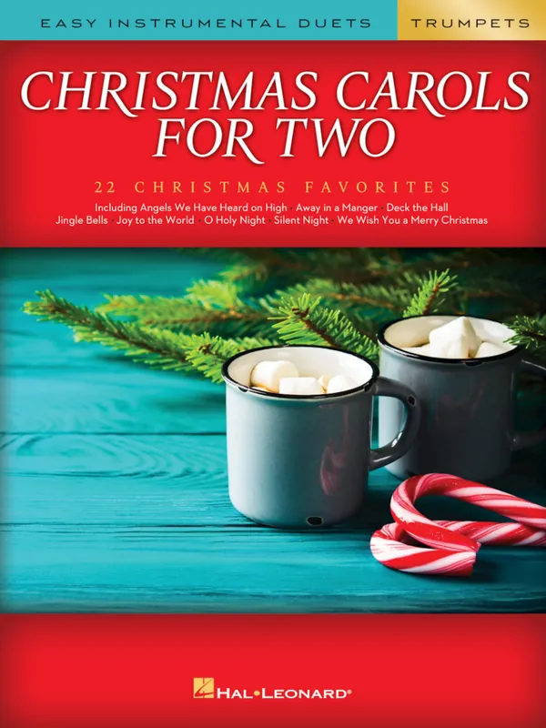 Hal Leonard Christmas Carols for Two - Phillips - Trumpets - Book Authentique
