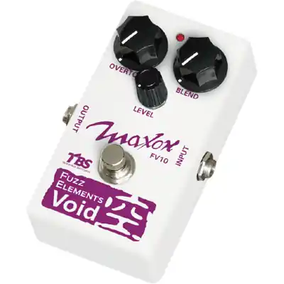 Offre Exclusive DISCONTINUE Maxon Fv-10 Fuzz Elements Void