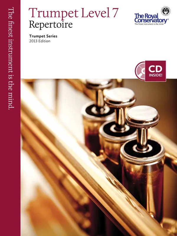 Frederick Harris Music Company RCM Trumpet Level 7 Repertoire - Trumpet Series 2013 Edition - Book/CD Produit De Marque