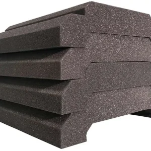 Auralex WaveCave Royale 12‘‘x24‘‘ Acoustic Foam (4-Pack) - Charcoal Seulement Aujourd'hui