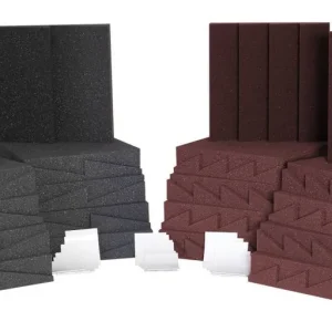 Réduction Auralex D36 Roominator Kit - Charcoal/Burgundy