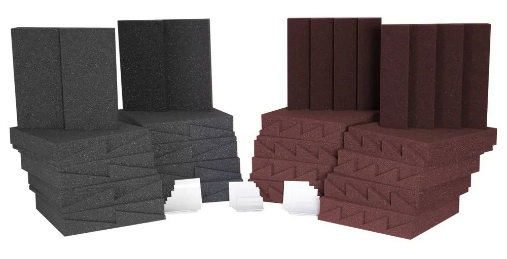 Réduction Auralex D36 Roominator Kit - Charcoal/Burgundy