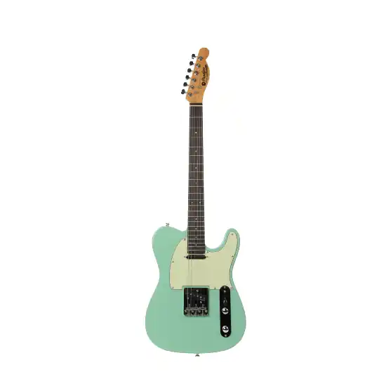 Offre Limitée Guitare électrique Prodipe Tele TC80 Surf Green