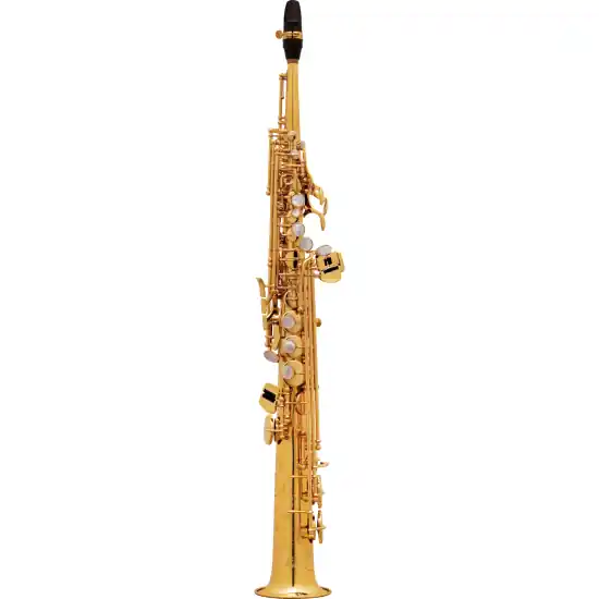 Selmer Super Action 80 série II plaqué Or - saxophone soprano avec étui et bec complet Nouvelle Collection